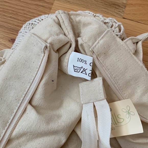 📍FIRM📍VTG Cotton Knit and Canvas Tote MUST BUNDLE - Picture 12 of 15